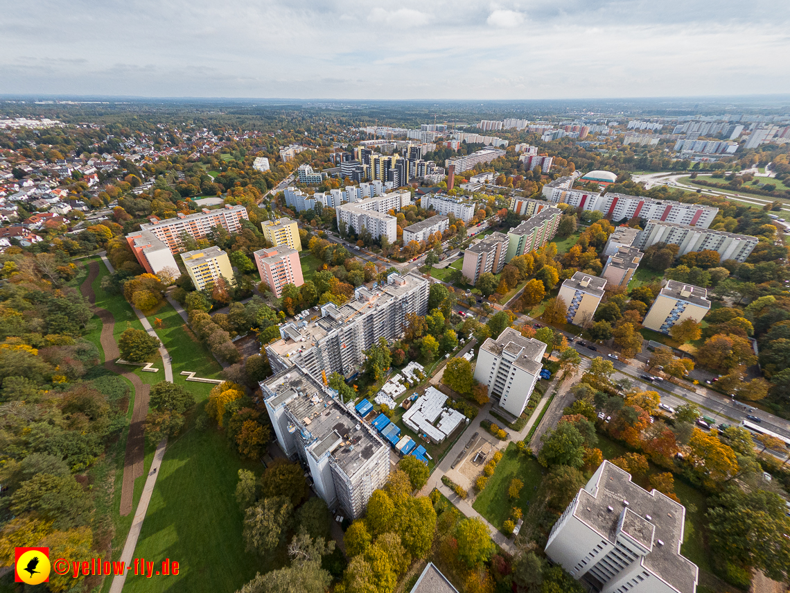 13.10.2022 - Fassadensnaierung am Karl-Marx-Ring 11-21